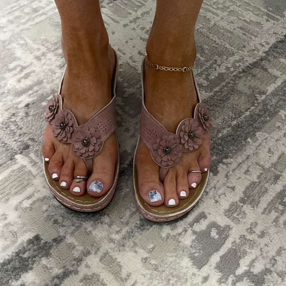 Mauve Sandals